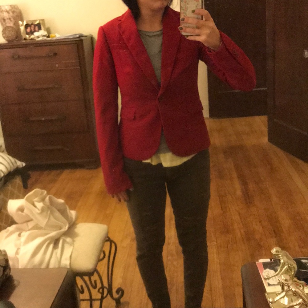 Red blazer - Picture 2 of 5